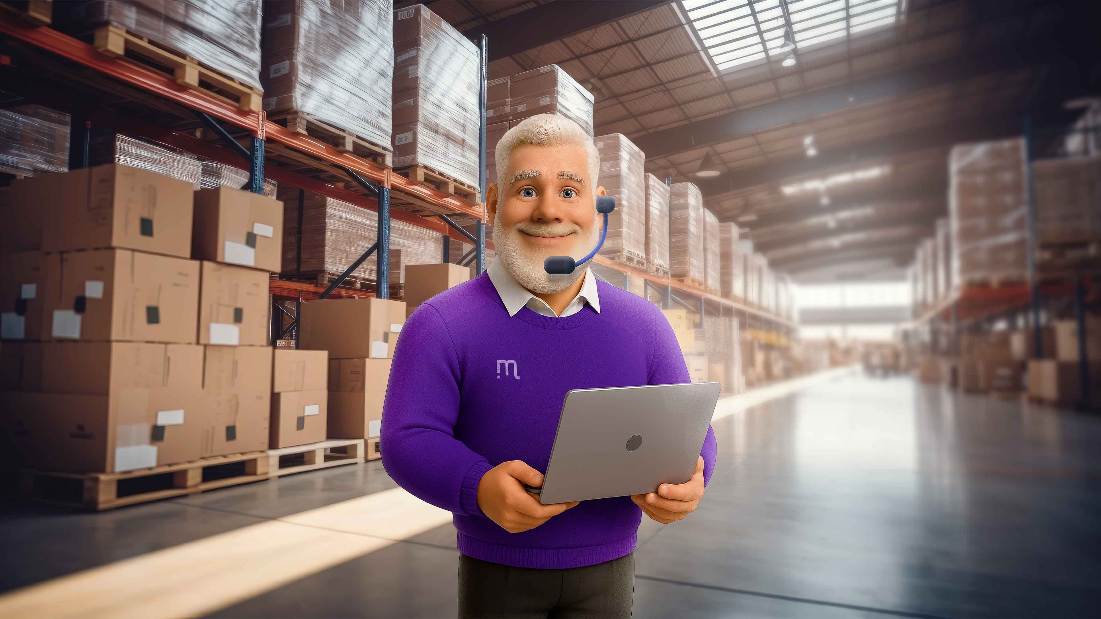 Celular em destaque com ícone de empresa sobre ele para representar o Seguro Empresarial do Madaseg