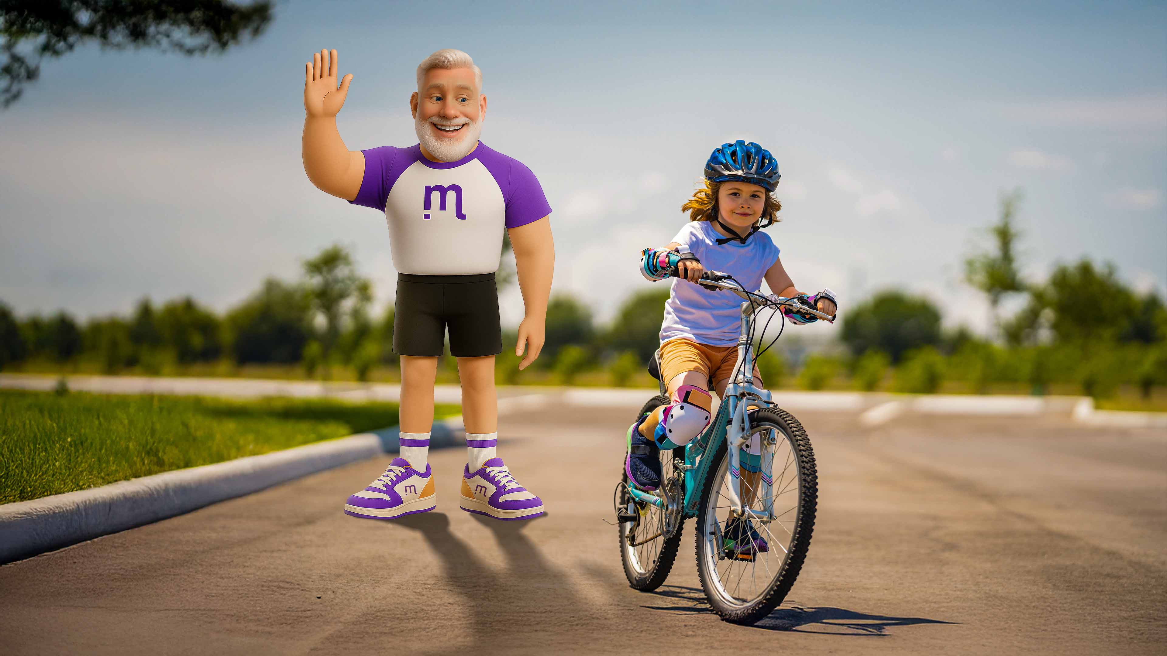 Celular em destaque com ícone de um coração na tela para representar o Seguro Vida do Madaseg